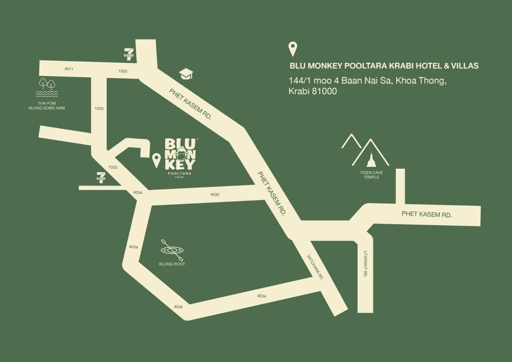 Blu Monkey Pooltara Krabi Hotel & Villas Pet Friendly Luaran gambar